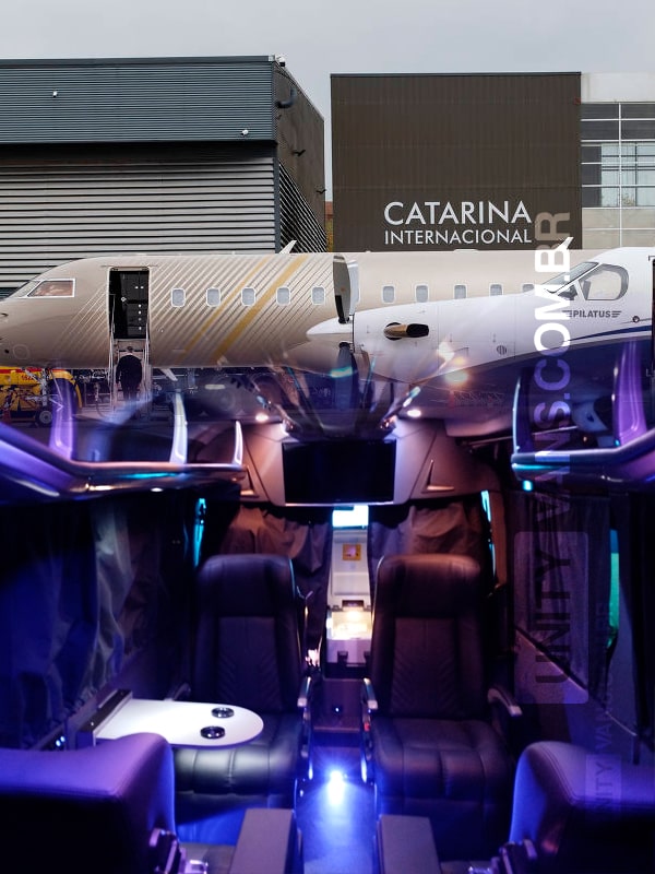 transfer luxo taxi executivo com jetvan e semijetvan aeroporto executivo catarina vip