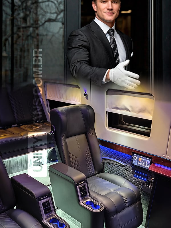 van de luxo com motorista para show de musica classica em são paulo