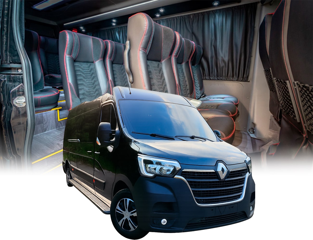 Aluguel de vans em São Paulo com motorista, interior confortável para diárias, casamentos, viagem, consulados, enbaixadas, delegaçoes, empresas